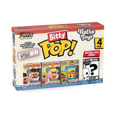 FUNKO Bitty POP: Retro Toys- Mr. Potato Head 4PK