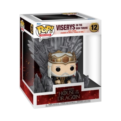 FUNKO POP DLX: HotD S2- Viserys on Throne