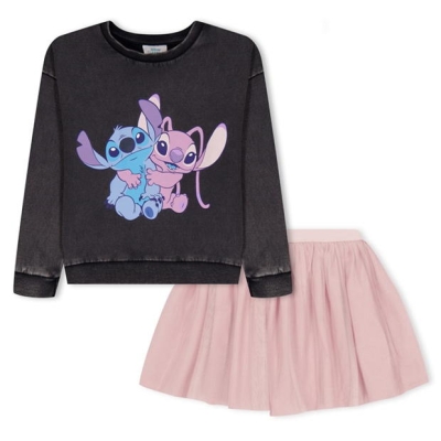 Fusta Character Lilo & Stitch Sweat and Tulle Set