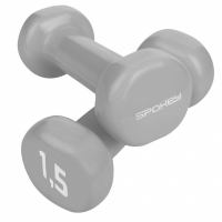 Spokey Shape IV dumbbells 2x1,5 kg gray 921562