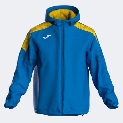 Champions Viii Raincoat Royal Blue Yellow Joma