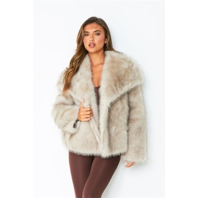 Geaca Missy Empire Faux Fur