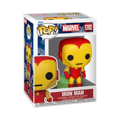 Geanta box FUNKO POP Marvel: Holiday- Iron Man w/