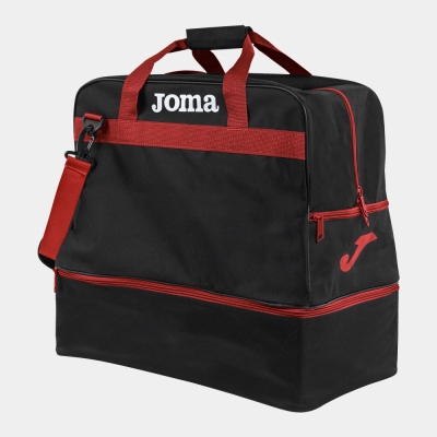 Bolsa De Deporte Grande Training Iii Negro Rojo Joma