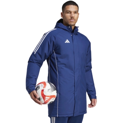 Jacheta adidas Tiro 24 Stadium Parka men's blue IR9495