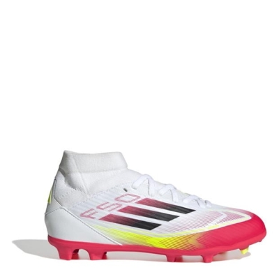 Gheata Minge Fotbal adidas F50 League Mid Firm Ground copil