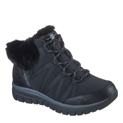 Gheata Skechers Graceful Faux Fur Hiker dama