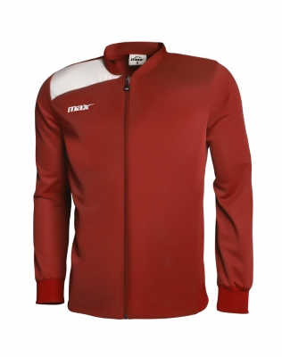 Bluza trening cu fermoar Giappone Rosso Bianco Max Sport