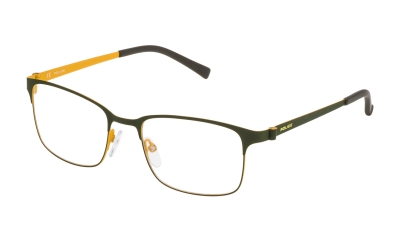 Ochelari de vedere CHILDISH POLICE VK542500L50 rubberized verde