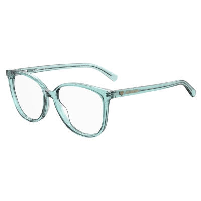 Ochelari de vedere Infant11-15 LOVE MOSCHINO MOL558-TN-5CB albastru aqua