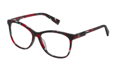 Ochelari de vedere STING VST183550GEC pentru Femei camuflaj mimetic rosu verde negru