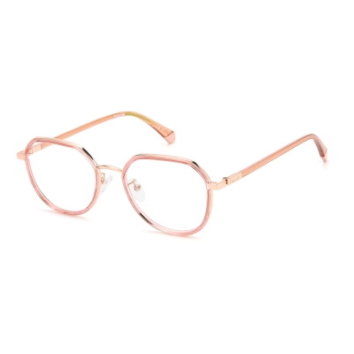 Ochelari de vedere Unisex POLAROID PLDD455GDDB auriu maro