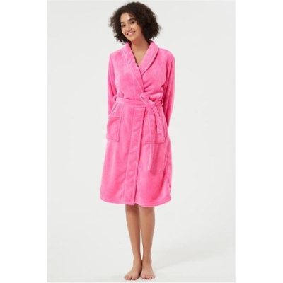 Linea Heart Burnout Dressing Gown