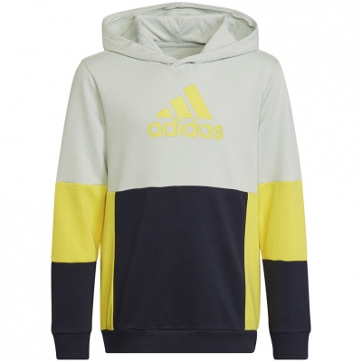 Hanorac Adidas Colourblock grey-yellow-black HN8567