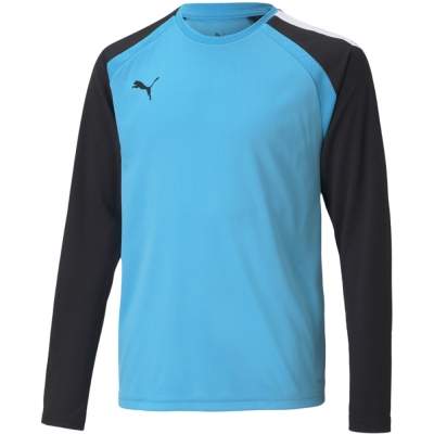 Hanorac de portar pentru copii Puma teamPACER GK LS Jersey albastru 704939 40