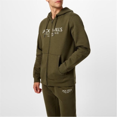 Hanorac Jack Wills Graphic Zip