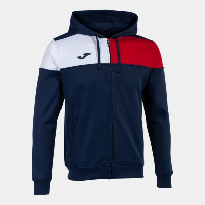 Hanorac Crew V Zip-up Navy Red White Joma