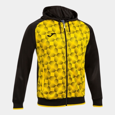 Hanorac Supernova Iii Zip-up Black Yellow Joma