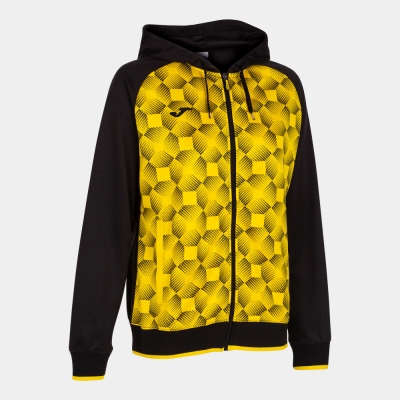 Hanorac Supernova Iii Zip-up Black Yellow Joma