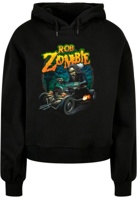 Hanorac Rob Zombie - Halloween Hotrod Oversized dama Merchcode