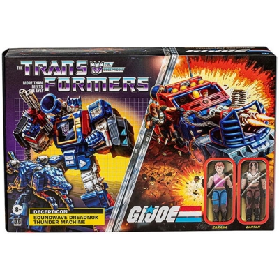 Hasbro Transformers x G.I. Joe Soundwave, Zartan & Zarana