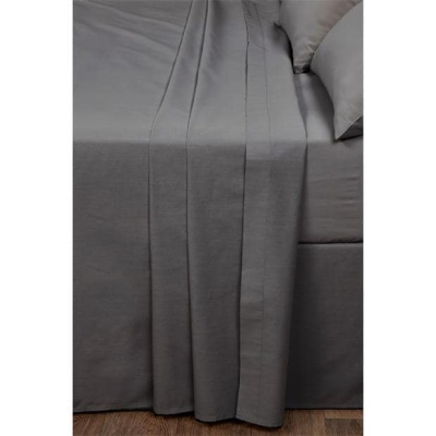 Homelife Non Iron Plain Dyed Flat Sheet