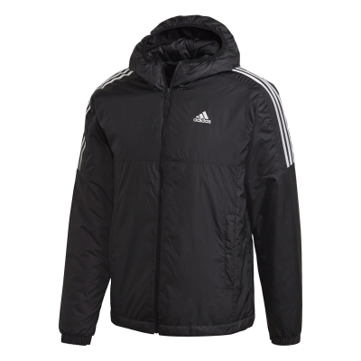 Jacheta adidas 3 Stripe Essential Hooded barbat