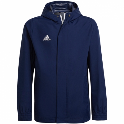 Jacheta Adidas Entrada 22 All-Weather for Navy IK4012 copil