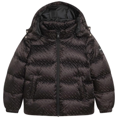 Jacheta Boss Logo Hooded Down copil