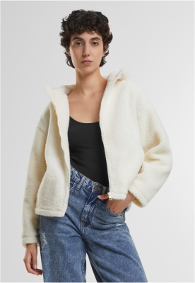 Jacheta Short Hooded Sherpa dama Urban Classics