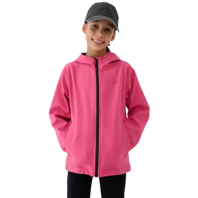 Jacheta Softshell for 4F F305 pink 4FJWSS25TSOFF305 54S fetita