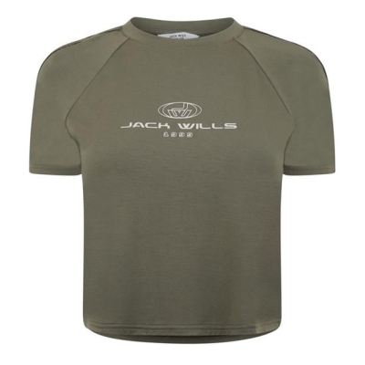 Jack Wills Branded Ringer T Ld44