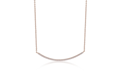 CHOKER SIF JAKOBS C0065-CZ-RG pentru Femei roz