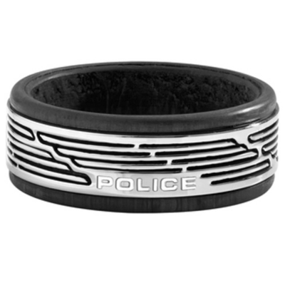 Inel MAN POLICE PJ26470RSS011 negru