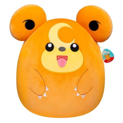 GAME Squishmallows Pokemon 14-Inch Teddiursa Plush