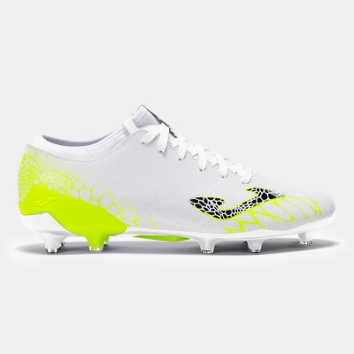 Gol 2502 White Firm Ground Joma