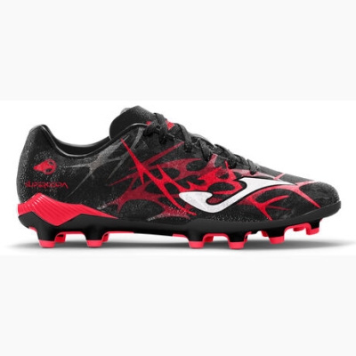 Super Copa 2531 Black Red Firm Ground Joma