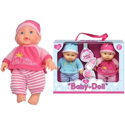 Kandytoys 9 Vinyl Twin Dolls bebelus