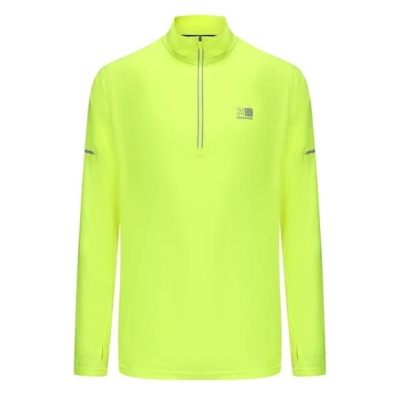 Karrimor Maneca Lunga quarter Zip Top barbat