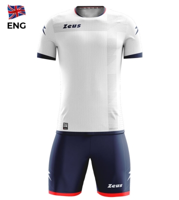 KIT Cupa Mondiala de Fotbal Zeus alb bleumarin