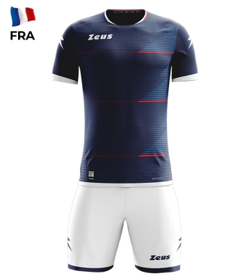 KIT Cupa Mondiala de Fotbal Zeus bleumarin alb