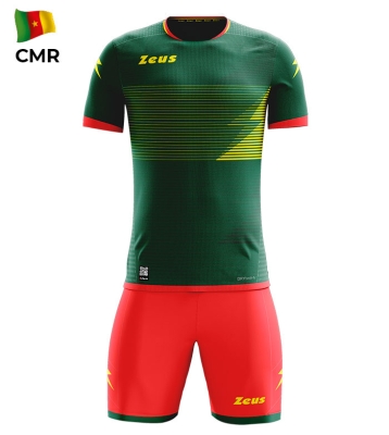 KIT Cupa Mondiala de Fotbal Zeus verde rosu