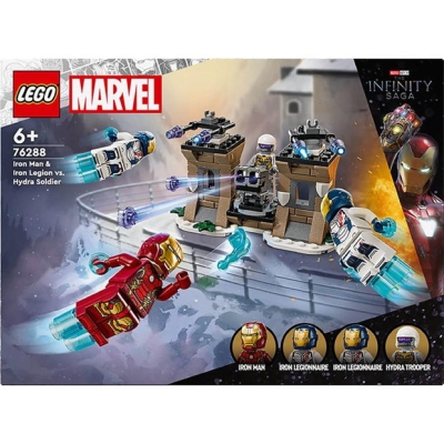 LEGO LEGO 76288 Iron Man and Iron Legion vs Hydra Soldier