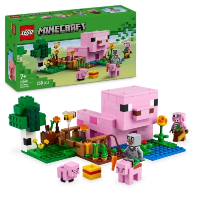 LEGO LEGO Minecraft 21268 The Pig House bebelus