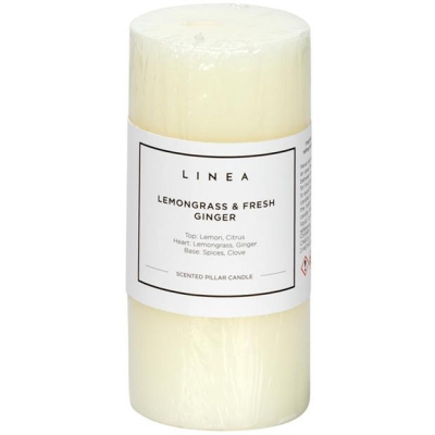 Linea Scented Pillar Candle