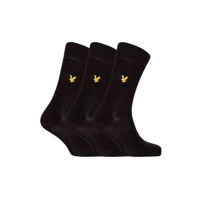 Lyle and Scott Lyle Angus 3pkSock Sn44