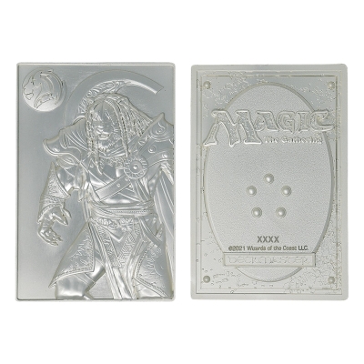 Magic the Gathering MTG Silver Plated Ajani Goldmane Metal Collectible