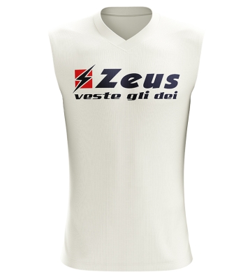 MAGLIA CLIZIA SMANICATA Zeus alb