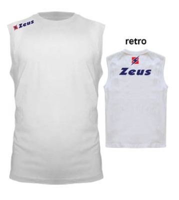 MAGLIA ERICE SMANICATA Zeus alb