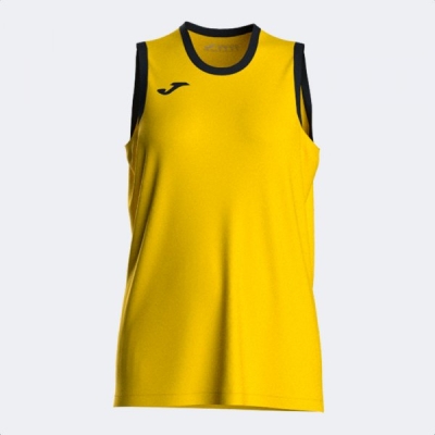 Camasa Cancha Sleeveless Yellow Black Joma